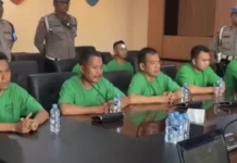 Ini Tampang 7 Anggota Brimob yang Lindas Ojol Affan Kurniawan tampang 7 anggota brimob