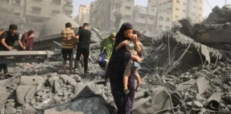 Serangan Udara Israel Tiap 8 Menit, Gaza Hancur Lebur