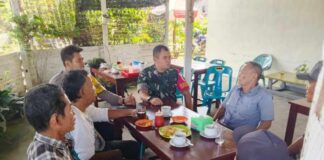 Sinergi TNI, Polri, dan Warga: Bahas Rencana Pembangunan Jalan dan WC Individu di Kelurahan Teladan