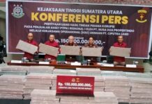 Kejati Sumut Sita Rp150 Miliar dari Kasus Korupsi Jual Beli Aset PTPN I ke Ciputra Land