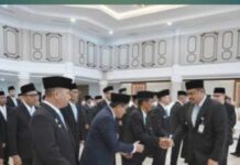 Gubernur Sumut Lantik 177 Pejabat, Dorong Birokrasi Efektif dan Responsif