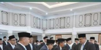 Gubernur Sumut Lantik 177 Pejabat, Dorong Birokrasi Efektif dan Responsif