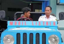 SMKN 10 Samarinda Kembangkan Prototipe Mobil Listrik Hasil Inovasi Siswa