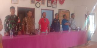 Babinsa Koramil Tigabalata Hadiri Musyawarah Pemilihan Pengurus Karang Taruna, Dorong Semangat Pemuda Nagori Ujung Bondar