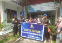 Denpom I/1 Pematangsiantar Gelar Kegiatan “Jum’at Berkah” di Panti Sosial Lanjut Usia