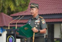 Danrem 022/PT Pimpin Upacara Hari Sumpah Pemuda: Wujudkan Pemuda Bergerak dan Bersatu