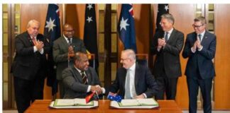 Australia dan Papua Nugini Tandatangani Pakta Pertahanan Bersama