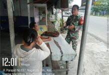 Babinsa Koramil Siantar Selatan Ajak Warga Siantar Marimbun Jaga Keamanan dan Ketertiban