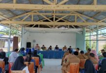Kolaborasi Harmonis Babinsa, Pemerintah, dan Tokoh Masyarakat Duduk Bersama di Dolok Batunanggar, Perkuat Sinergi Lintas Sektor