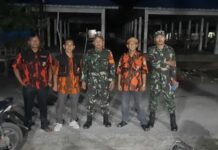 Patroli Siskamling Koramil 19/Silau Kahean Wujudkan Lingkungan Aman dan Kondusif