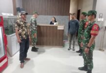 Patroli Gabungan Koramil 01/Siantar Utara dan FKPPI Wujudkan Situasi Kondusif di Siantar Martoba