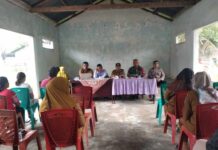 Babinsa Hadiri Rapat Pernag, Wujud Kebersamaan Demi Kemajuan Nagori Dolok Parmonangan