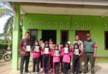 Babinsa Koramil 07/Bosar Maligas Serahkan Bantuan 20 Al-Qur’an ke Yayasan Tahfidz Qur’an di Simalungun