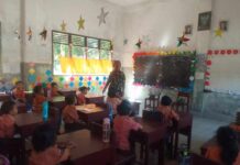 Babinsa Koramil 09/Tiga Balata Tanamkan Semangat Kebangsaan di Sekolah Dasar Palianopat