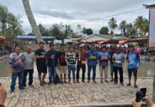 Kasat Narkoba Polres Pematangsiantar Hadiri Turnamen Arisan Ikan Mas di Kolam Pancing Pak R.T.
