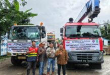 Hutama Karya Salurkan Bantuan Alat Berat untuk Penanganan Bencana di Sibolga–Tapteng