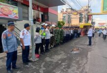Wujudkan Transportasi Aman dan Tertib, TNI–Polri–Pemkot Siantar Turun Sosialisasi ke PO Bus
