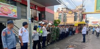 Wujudkan Transportasi Aman dan Tertib, TNI–Polri–Pemkot Siantar Turun Sosialisasi ke PO Bus