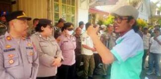 Puluhan Massa Gespersi Geruduk DPRD Siantar, Desak Pemerintah Tutup THM Evo Star