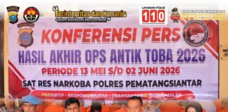 Polres Pematangsiantar Gelar Konferensi Pers Hasil Akhir Ops Antik Toba Tahun 2026