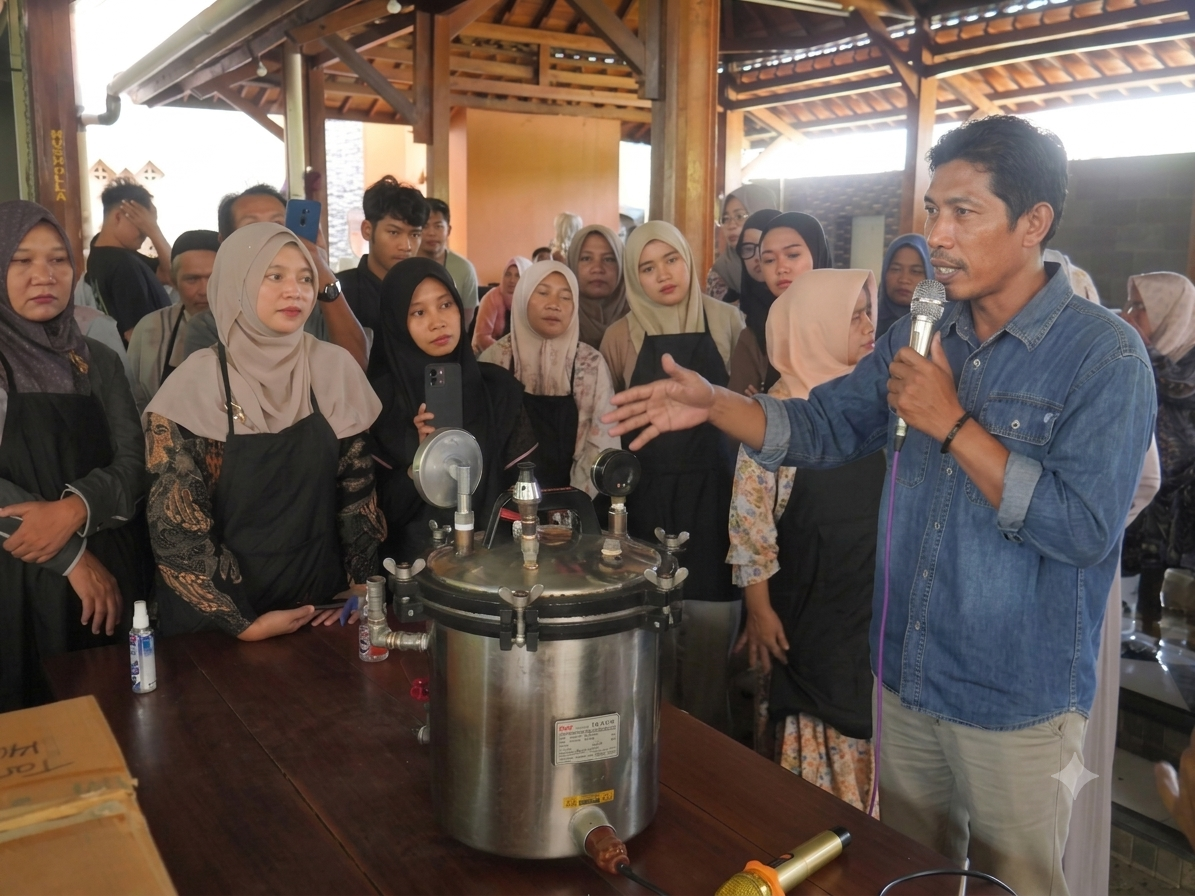 Edy Waluyo, Ketua Bidang UMKM dan Ekonomi Kreatif Gerak Nusantara, yang turut hadir dan mengawasi langsung jalannya workshop, menyampaikan kepada inidetik.com bahwa ia berharap program pelatihan semacam ini dapat lebih sering diselenggarakan.