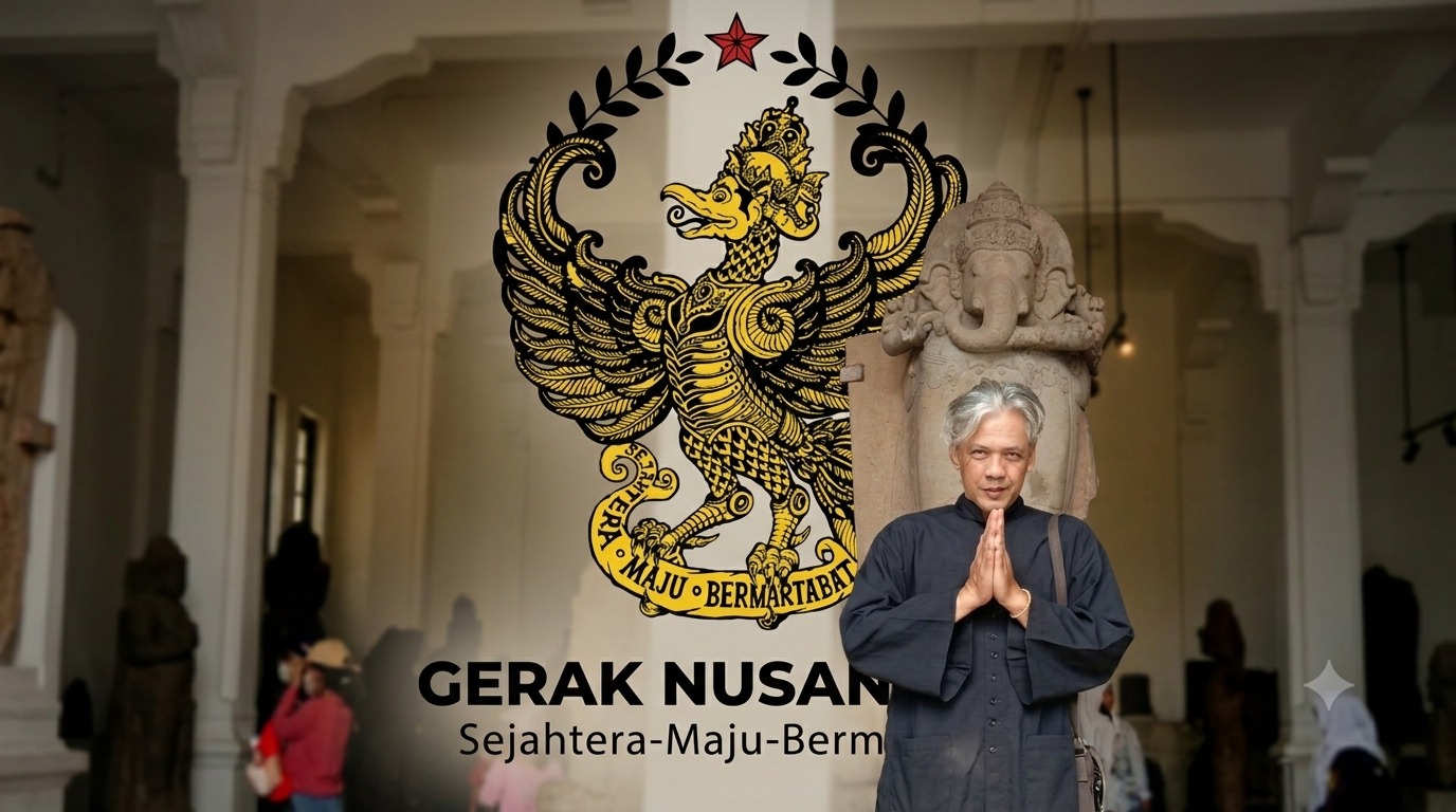 Saya sangat mengapresiasi kegiatan ini dan berterima kasih kepada seluruh penggiat, aktivis, maupun pengurus Gerak Nusantara di mana pun berada.