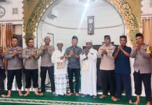Kasat Narkoba Polres Pematangsiantar Kunjungi Masjid Ilham, Ajak Generasi Muda Jauhi Narkoba